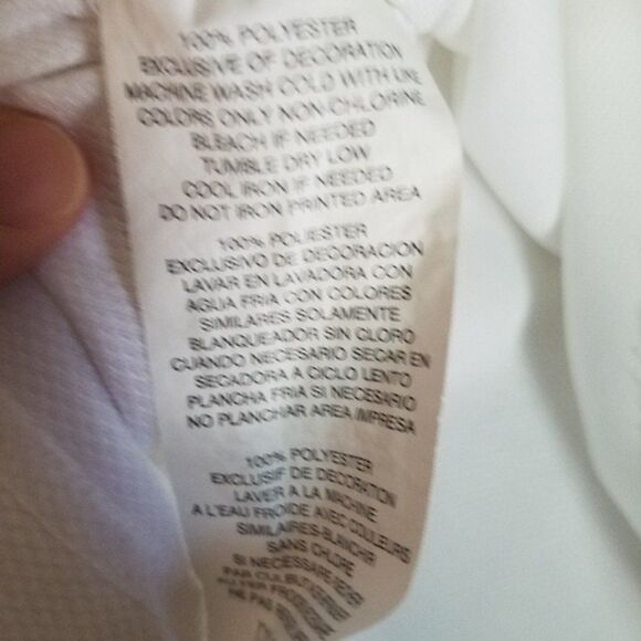 Grand Slam Performance White Textured Golf Polo - Picture 4 of 8